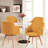 Fegan Swivel Linen Upholstered Back Side Chair-879140303-913849422