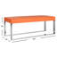 Banc en similicuir Owsley-1843548179