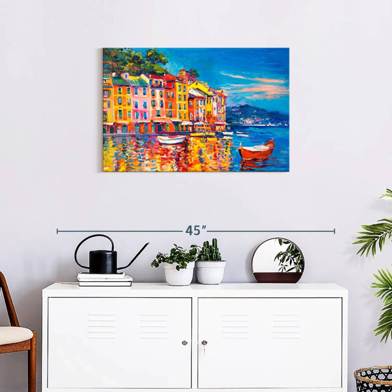 Harbor Town, 20" H x 30" W