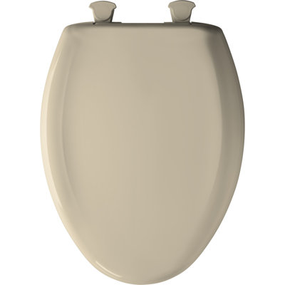 Siège de toilette allongé en plastique