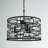 Sybil 3 - Light Dimmable Drum Chandelier-463377930
