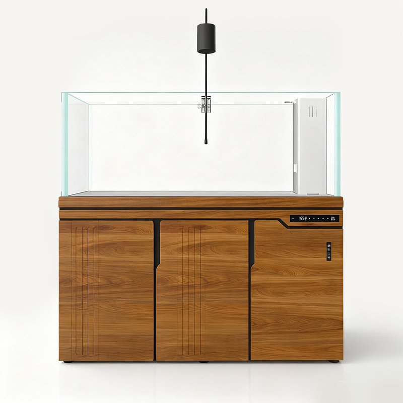 Aquarium ouvert en verre ultra-transparent
