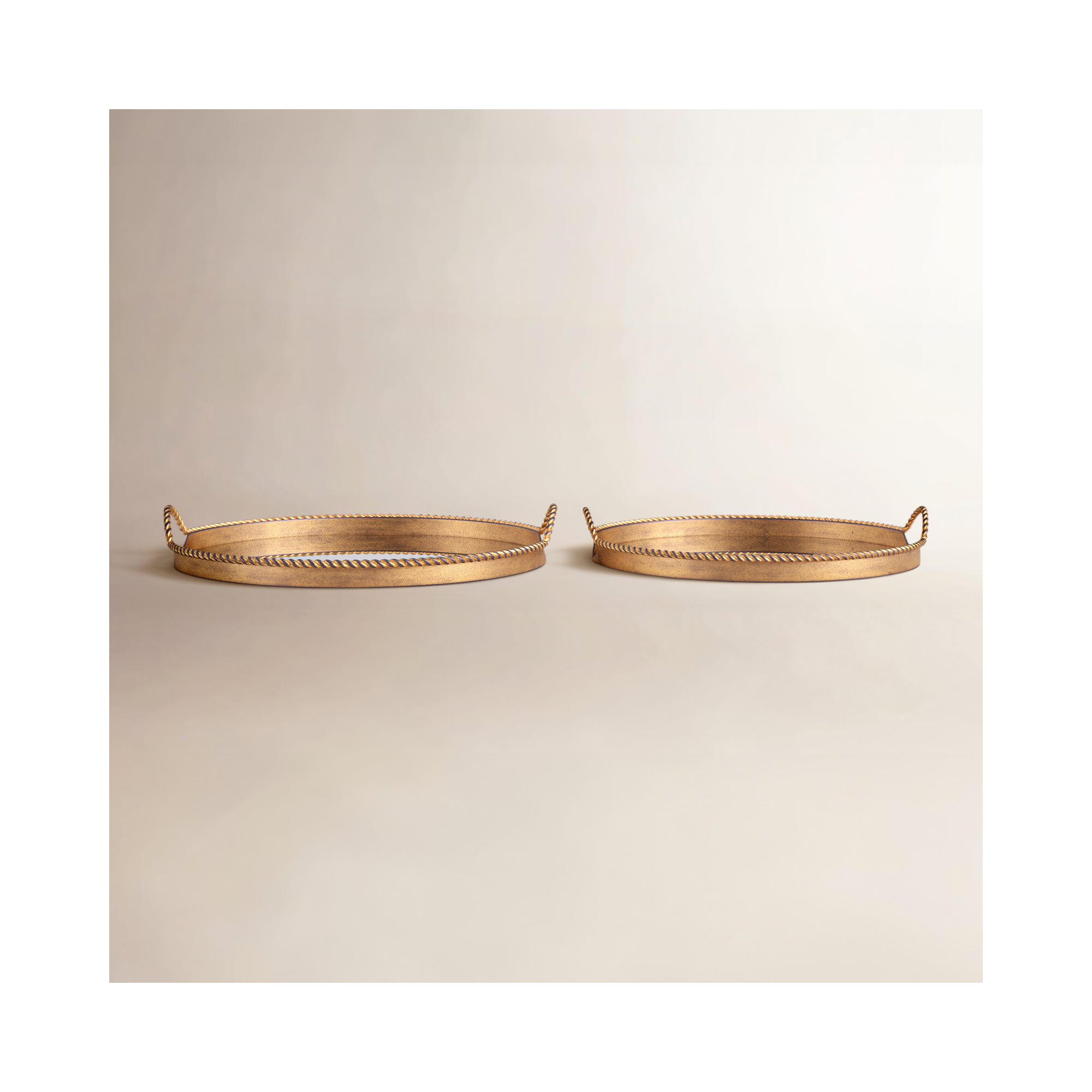 Faina Metal Tray - Set of 2
