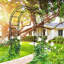 Lron Arbour With Adjustable Width In Black(42.52W''~78.15W'')