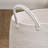 Round White Brown Laundry And Storage Basket