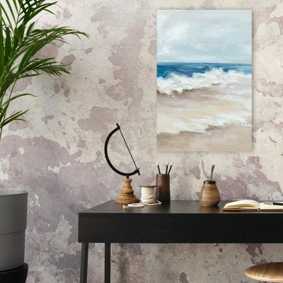 Océan et vagues, rivage, art des rêves
