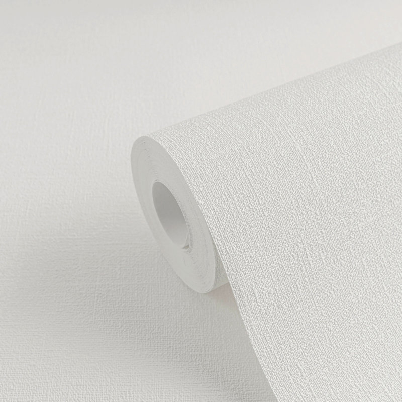 Galerie Horizon Textured Lines Wallpaper, White