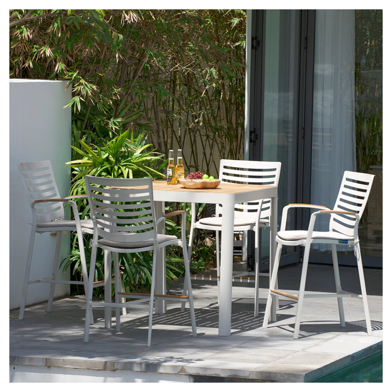 Tabouret de bar en aluminium Isora