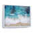 Cadre flottant blanc