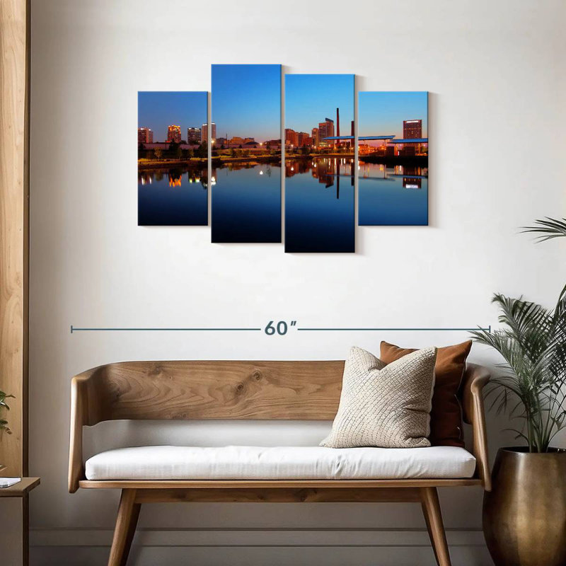 Nicci Birmingham Skyline, H 27 po x l 43 po