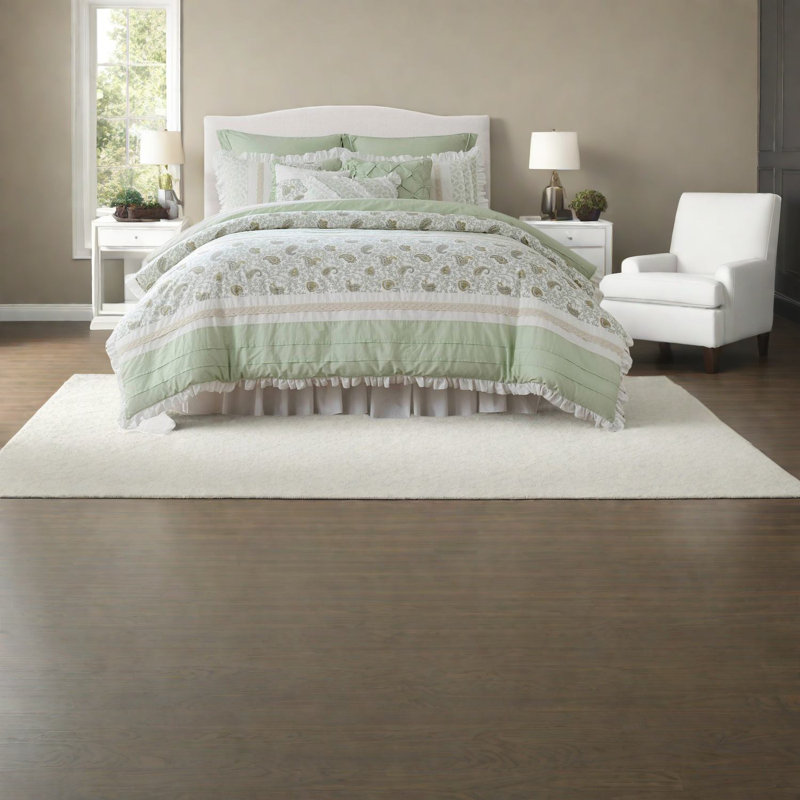 Ensemble de literie de qualité supérieure en percale de coton de qualité supérieure, de style chalet pour toutes les saisons