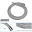 Pomme de douche double - Système de douche carré mural de 12 pouces avec valve brute-118534782