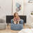 ECR4Kids Sophie Sherpa Toddler Accent Chair, 13.5in Seat Height, Kids Furniture-93757377