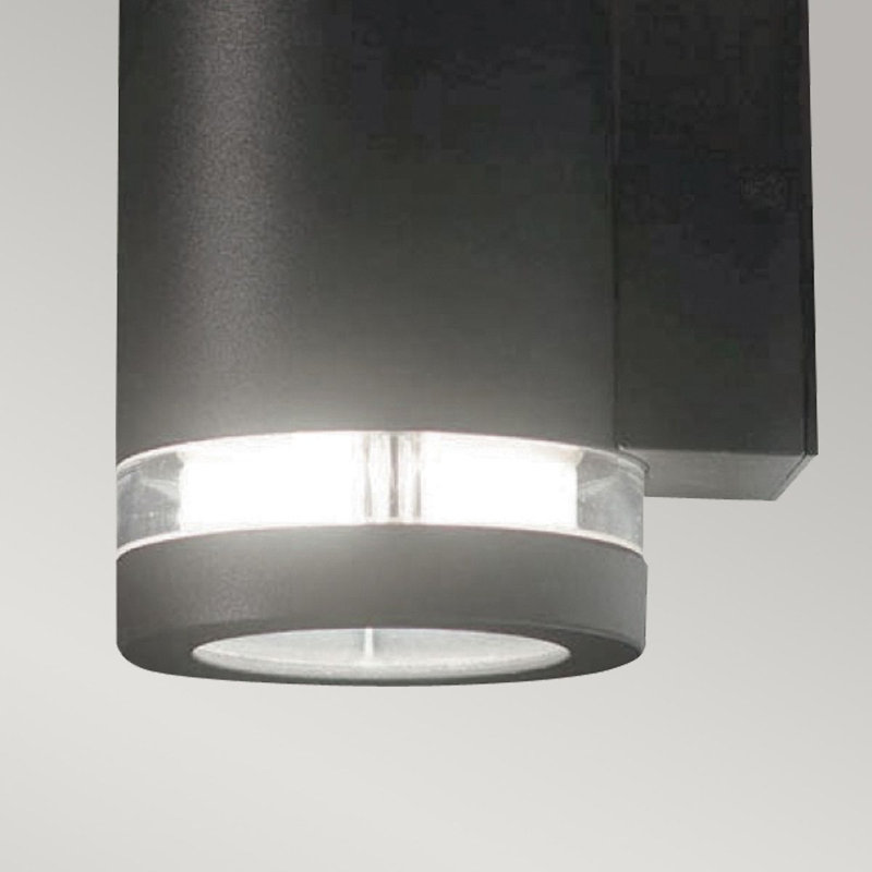 Sommersby Graphite 14.6cm H Outdoor Armed Sconce