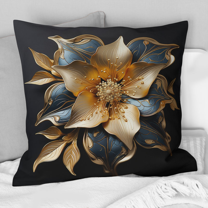 Coussin Golden Lily
