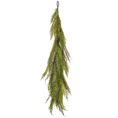 36" x 27" Green Cedar Dripping Garland