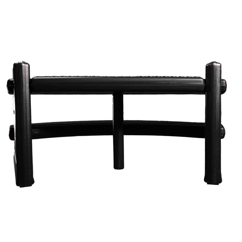 Black 40-Inch Plastic Spa and Hot Tub Step