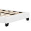 Lit plateforme tapissier en cuir avec ornement en forme de lapin-902145613-902145610