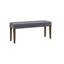 Manoharan Polyester Upholstered Bench