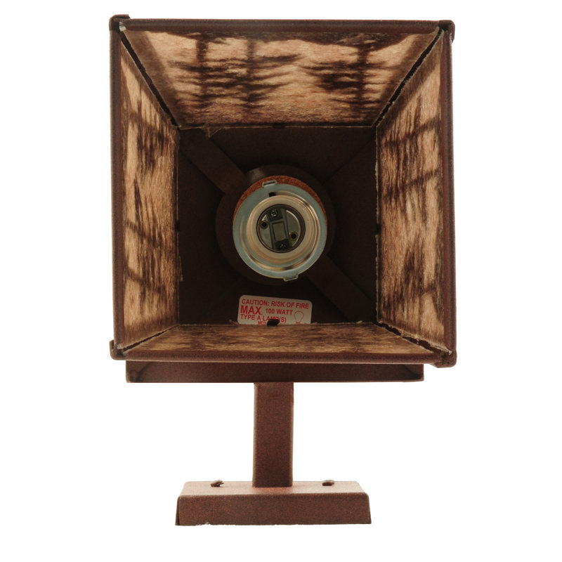 Stillwater - Light Outdoor Wall Lantern, Rust