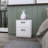 White 2-Drawer Nightstand-1832276408