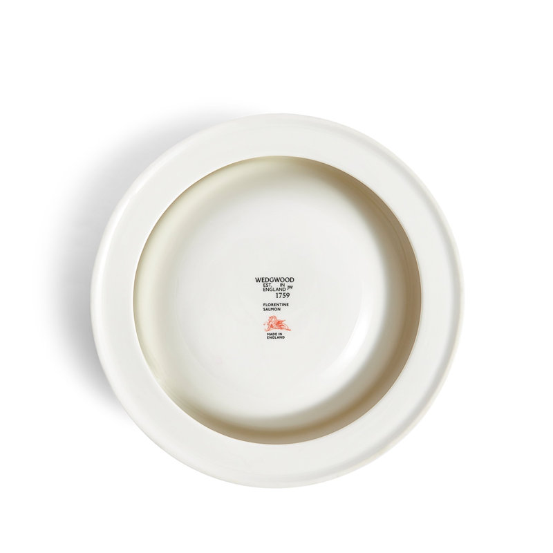 Florentine Citron Pet Bowl 21cm 8.2in, Orange