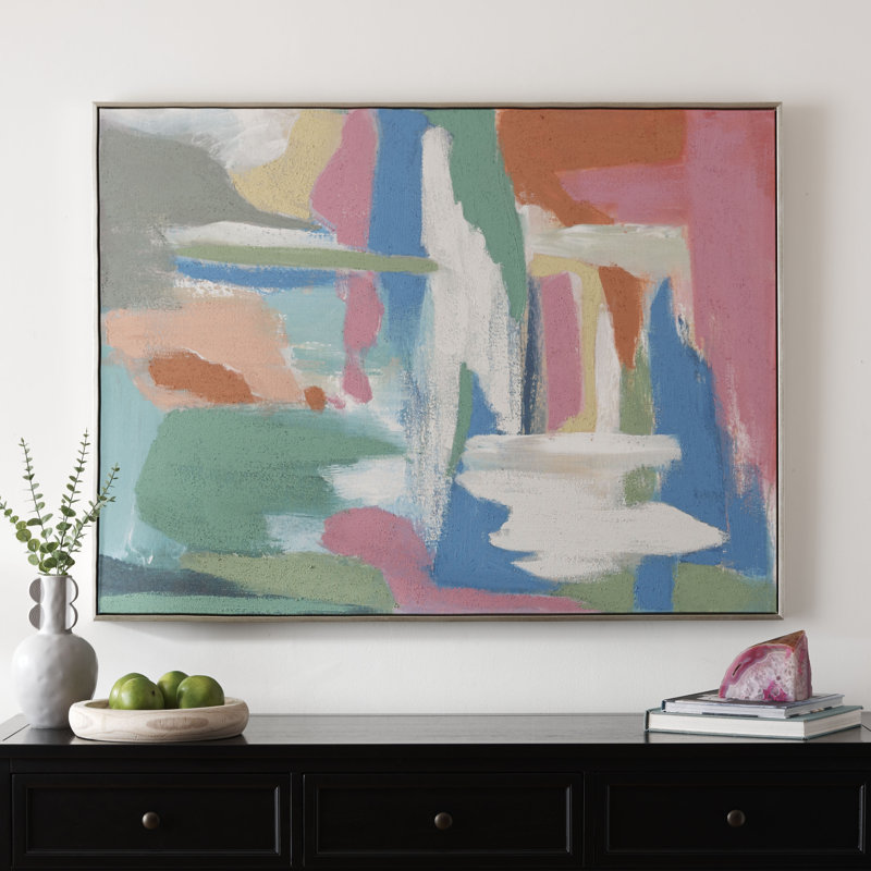 Stroke of Genius - peinture sur toile tendue