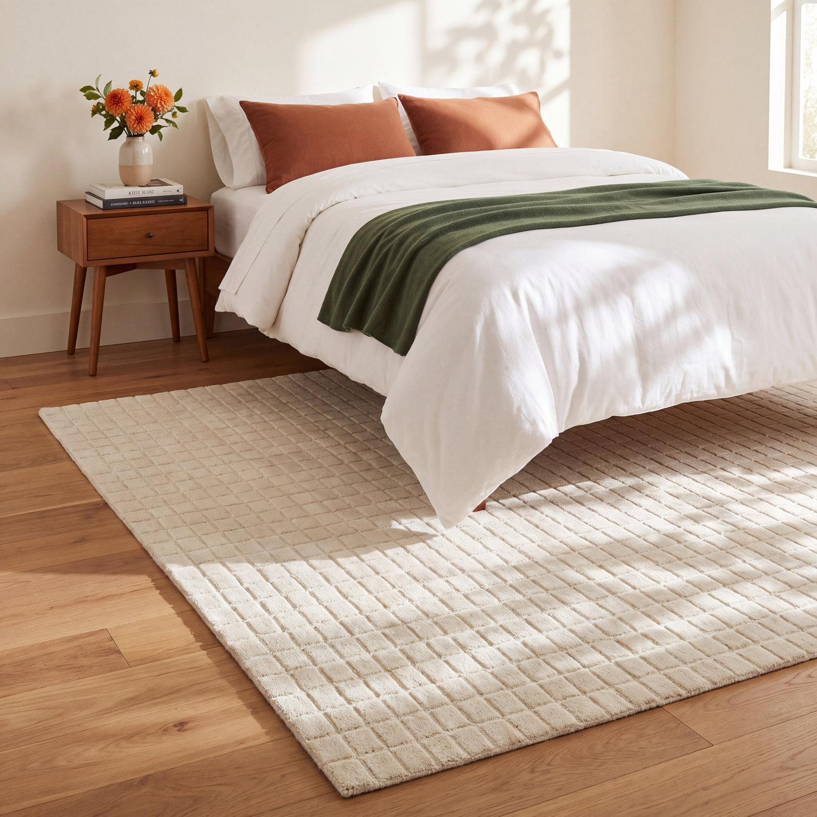 Vivora Ruth Hand-Loomed Rug, Rectangle 5'x8'