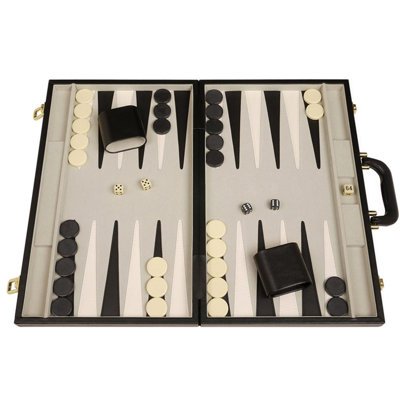 Ensemble de backgammon de luxe