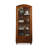 Brown Solid Wood + Tempered Glass Display Cases