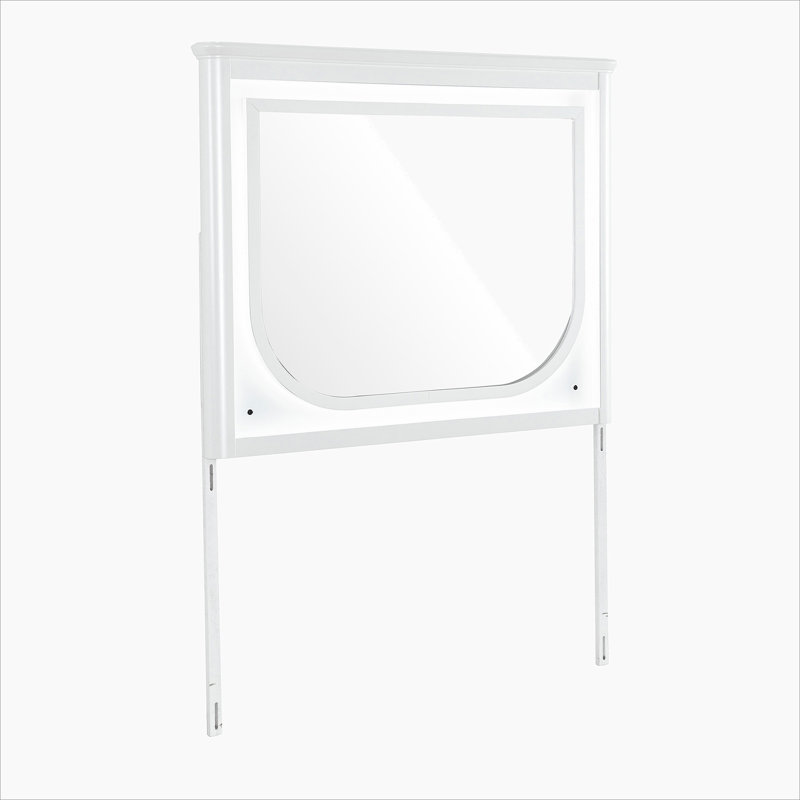 BRENDA GREY MIRROR WITH LED
