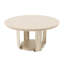 Table de salle à manger 60 "Lotus Bay - Sable