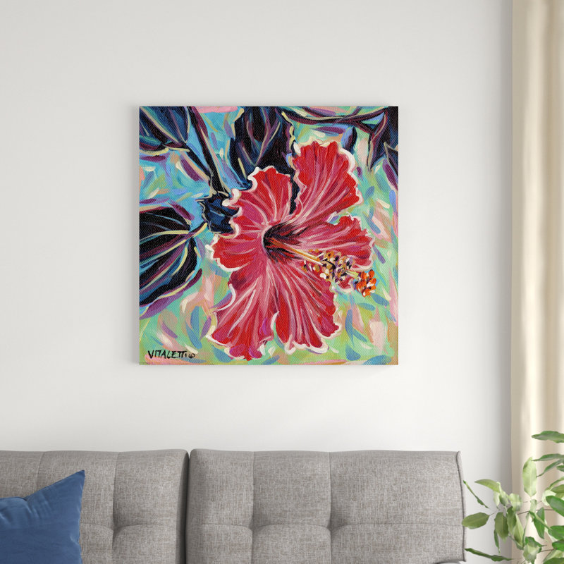 Beauté hawaïenne I, H 30 po x l 30 po x P 1,25 po