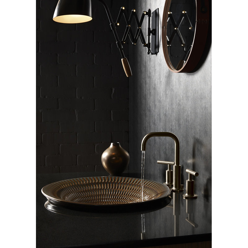 Kohler Derring® Carillon , Artist Editions Round Carillon Wading Pool Bathroom Sink, Bourbon Rutile