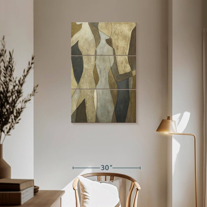 Leisha Figure Overlay II, 57" H x 36" W