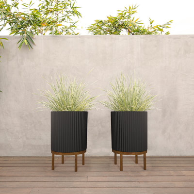 Jardinière Demi Series avec support