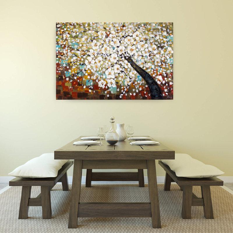 Magic in the Tree top - No Frame Rectangle Painting on Canvas