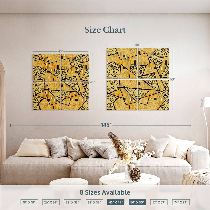 Kerner Shapes And Swirls Pattern