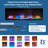 Sideline Elite Smart 60” WiFi-Enabled Electric Fireplace - in-Wall Recessed