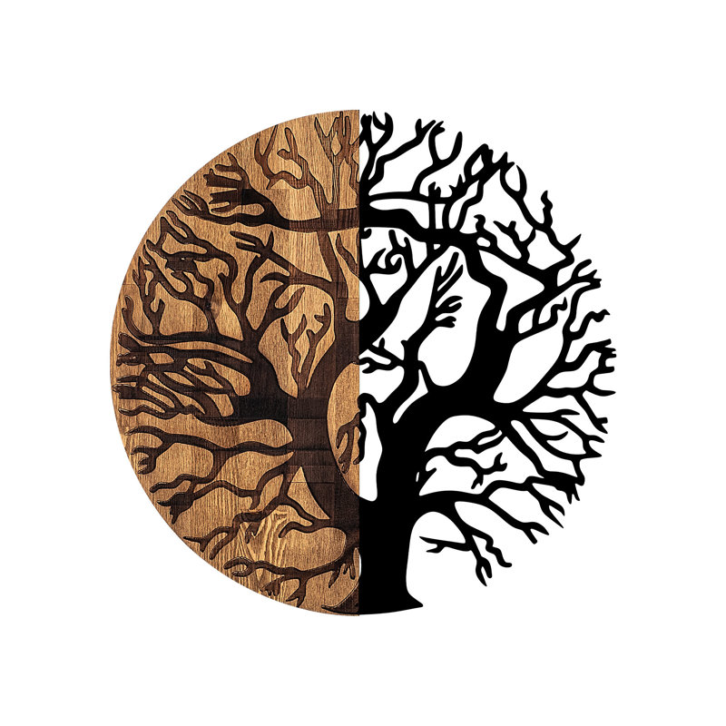 Décoration murale en bois
