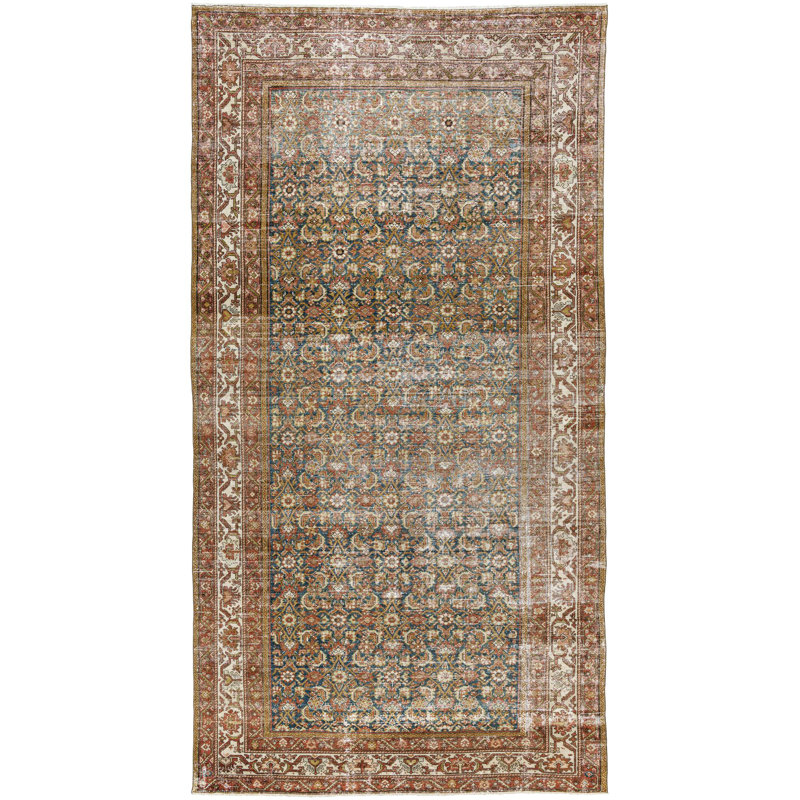 Antique One Of A Kind One-of-a-Kind 6'8" X 13' Hand Knotted Area Rug