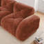Ensemble de canapé 2 pièces Canapé confortable, ensemble de canapé 2 places + 3 places, canapé à assise profonde, tissu de velours doux, fond en éponge haute densité 32D, aucun assemblage requis, ensemble de canapé moderne pour le salon, brun rouge