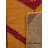 Gold | Red Wool Handmade Geometric Hand Knotted Rectangle Indoor Area Rug-201060513