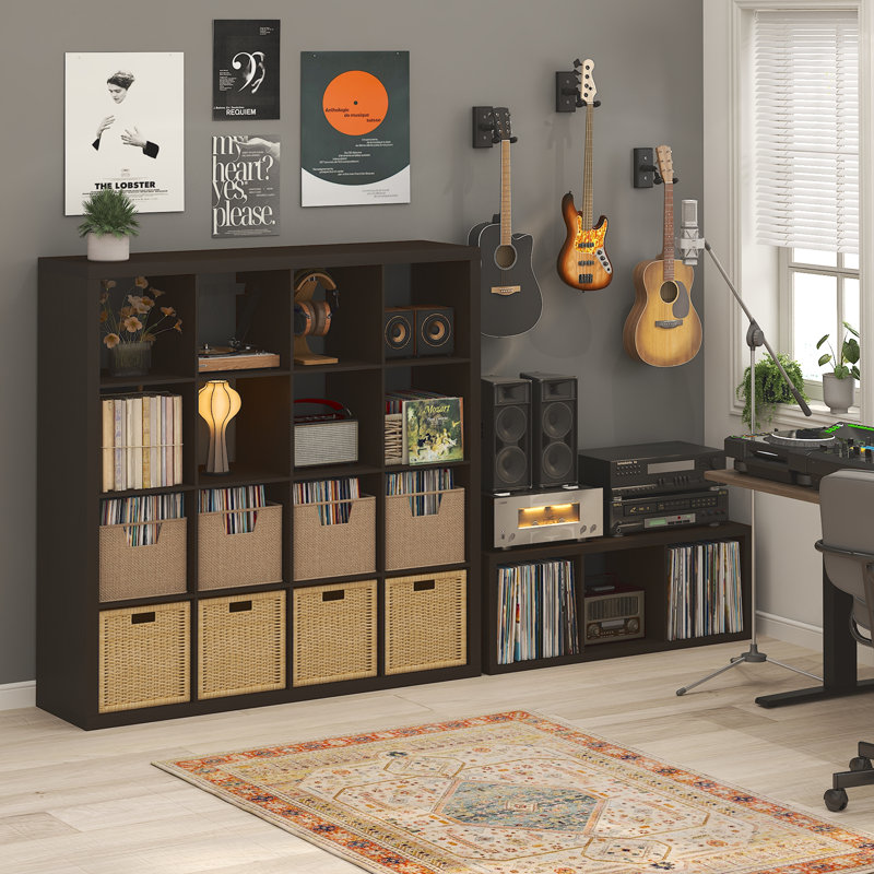 Tanvee 111.71cm H Media Shelves