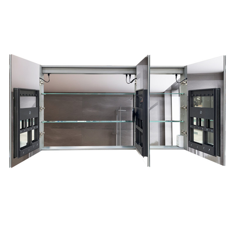 Armoire à pharmacie 60 po x 36 po à DEL avec miroir