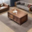 Table basse en pin de qualité-106299671