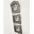 Grey Embossed Picture Frame