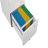 Rizer 3-Drawer Office File Cabinet-1089384296