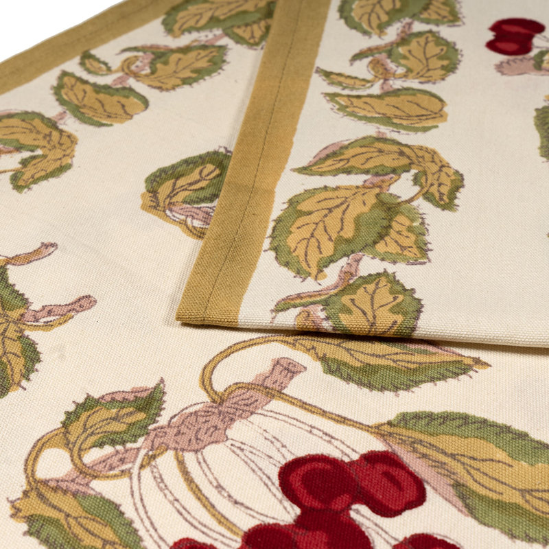Cherry Table Runner, 16" W x 90" L