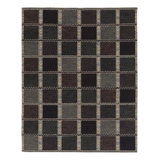 Scandinavian Wool Geometric Area Rug